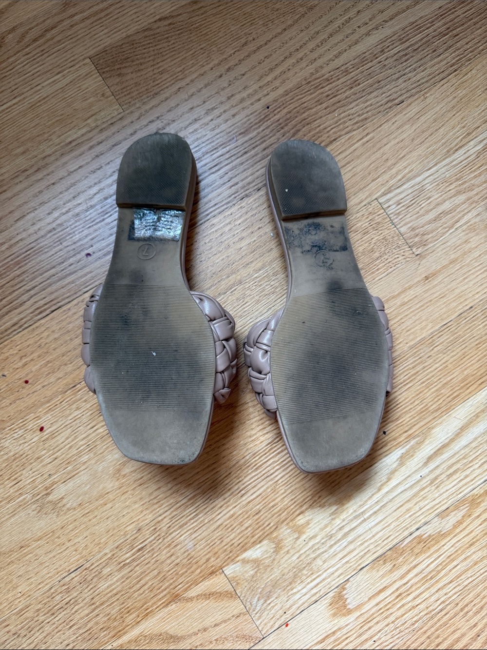 a new day Braided Slide Sandals in Taupe - Picture 2 of 2